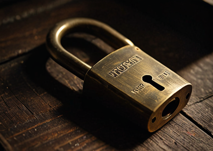 Замок с ключом повёрнутым наполовину &mdash; как не потерять себя если скрываешь, выбор